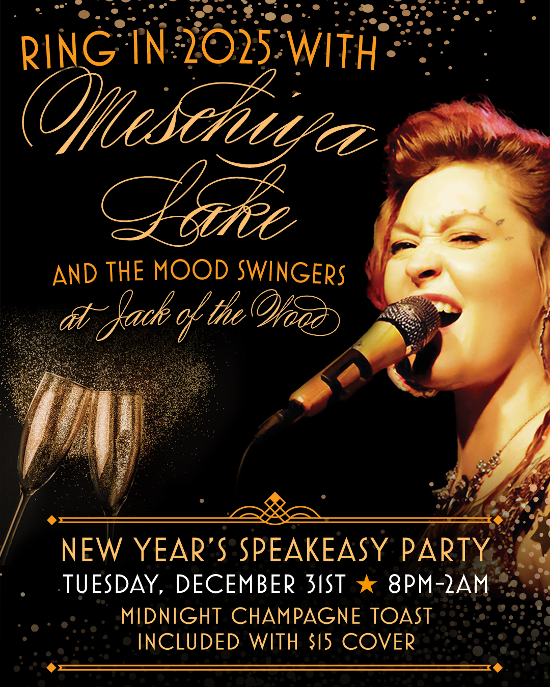 New Year’s Eve Speakeasy Party with Meschiya Lake and the Mood Swingers!