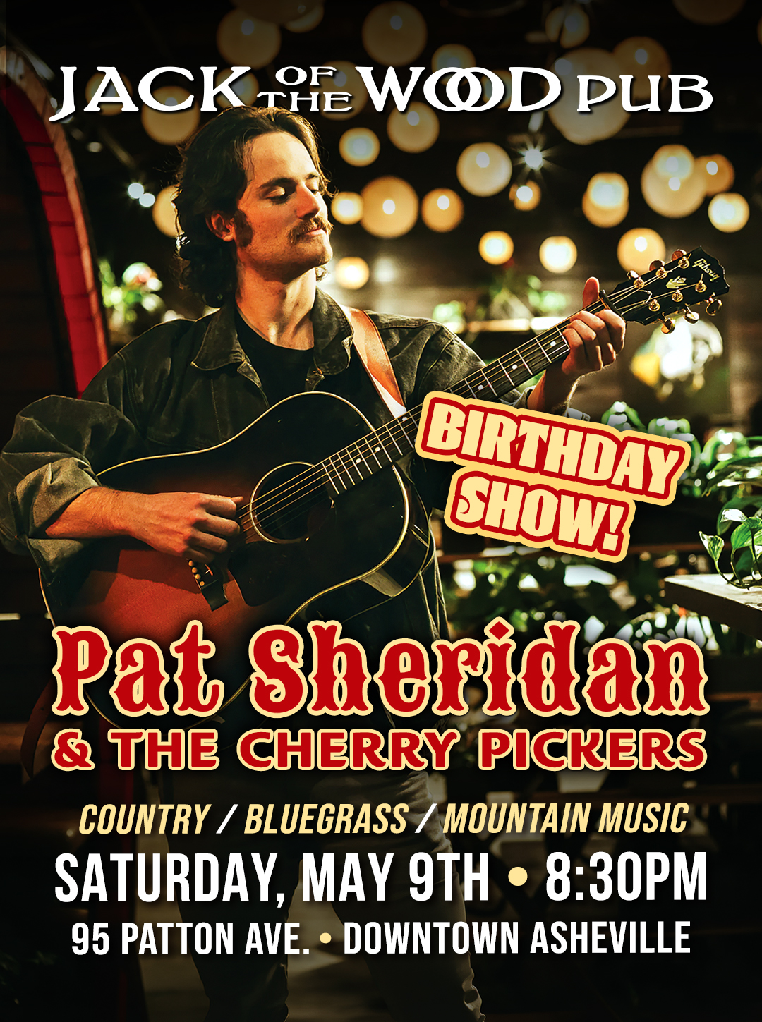 Pat Sheridan & the Cherry Pickers: Birthday Picking Party!