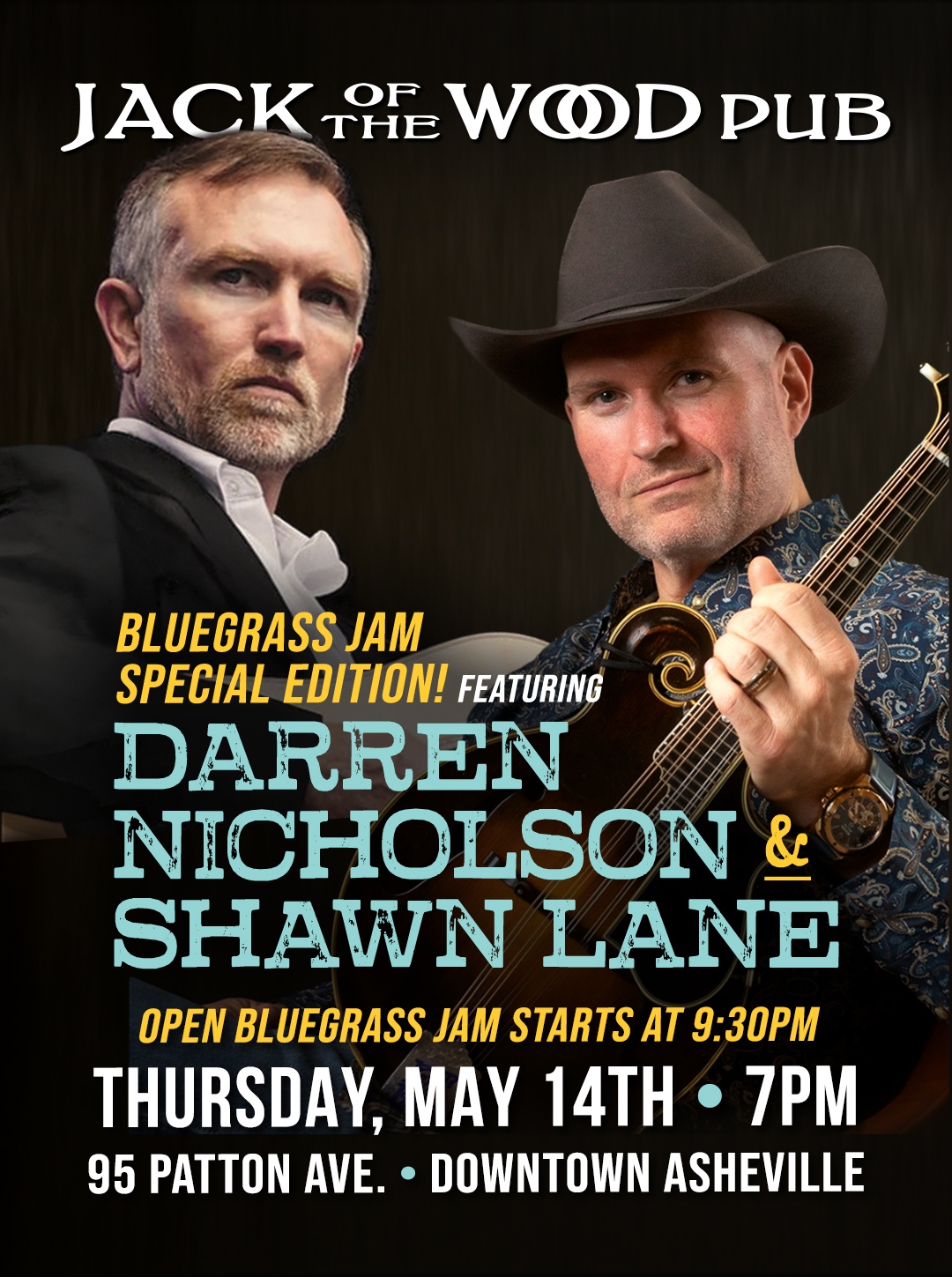 BLUEGRASS JAM SPECIAL EDITION FEATURING DARREN NICHOLSON & SHAWN LANE!