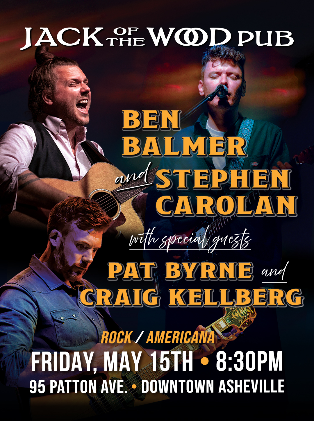 Ben Balmer and Stephen Carolan WSG Pat Byrne